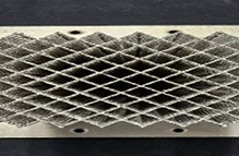 금속 적층 제조 기반 충격 흡수 격자구조 이미지