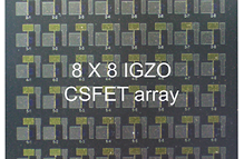 비정질 산화물 반도체 기반 초경사 콜드 소스 트랜지스터 어레이 이미지