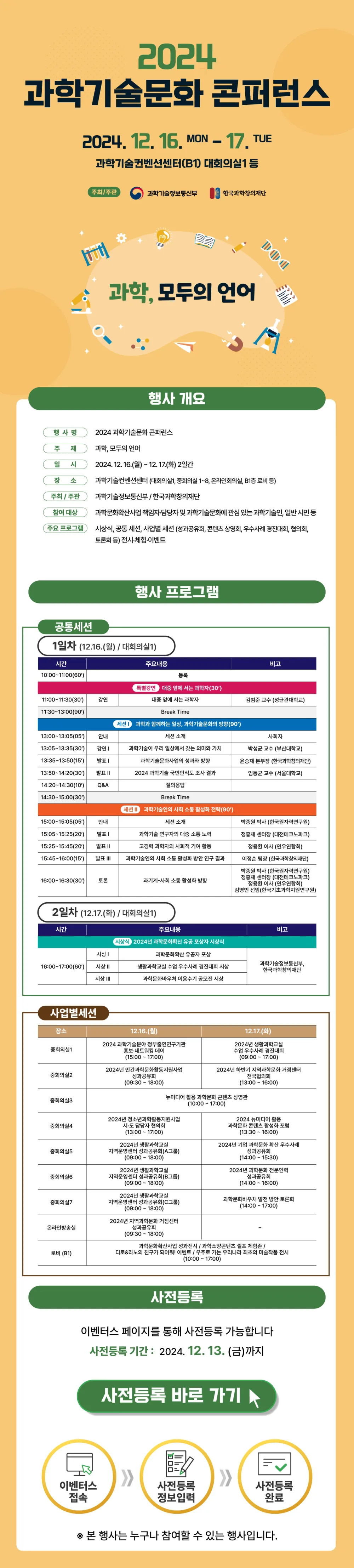 2024 과학기술문화 콘퍼런스