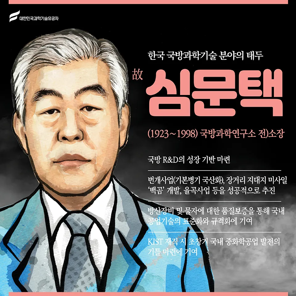 2024년 지정 과학기술유공자