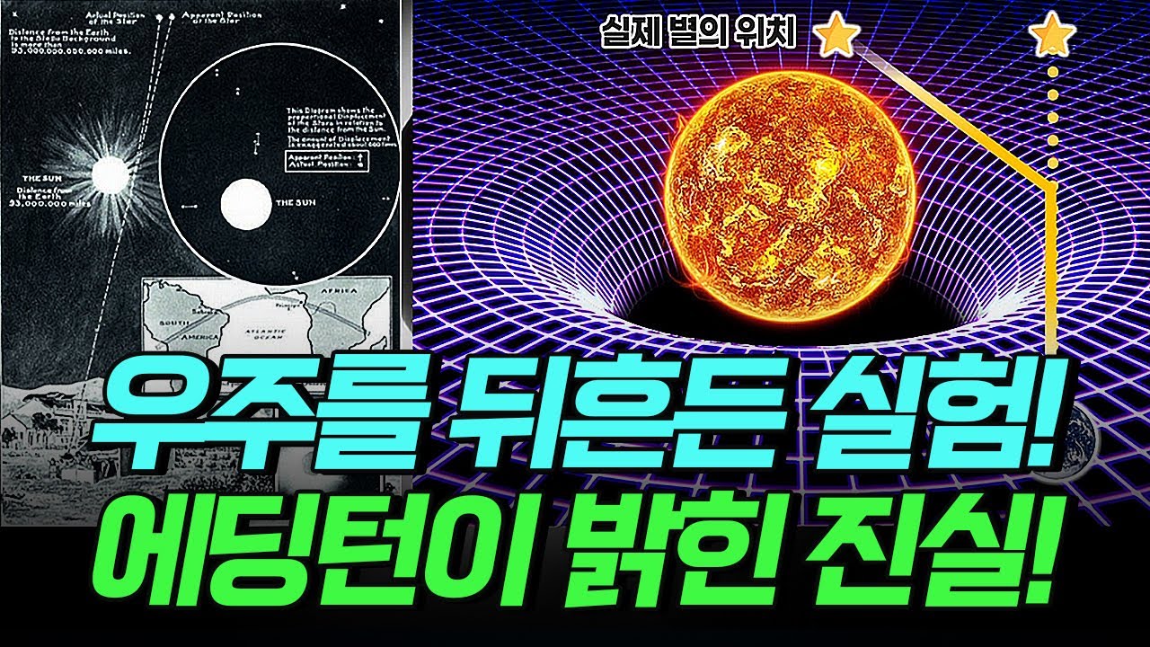 [핫클립] 일반 상대성이론을 증명한 '아서 스탠리 에딩턴'