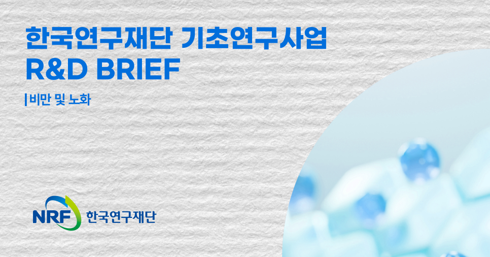 [NRF R&D BRIEF] 비만 및 노화