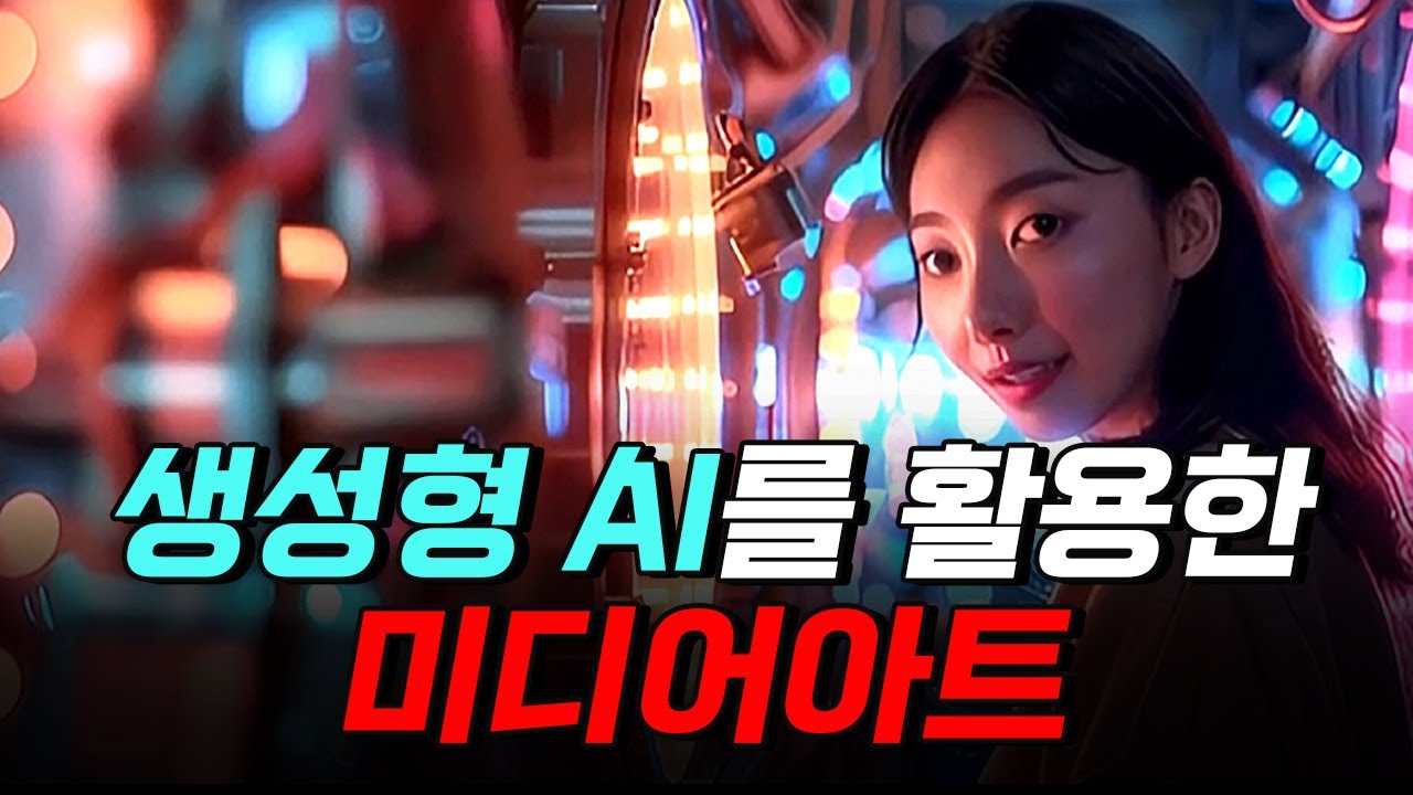 [핫클립] 생성형 AI를 활용한 미디어아트