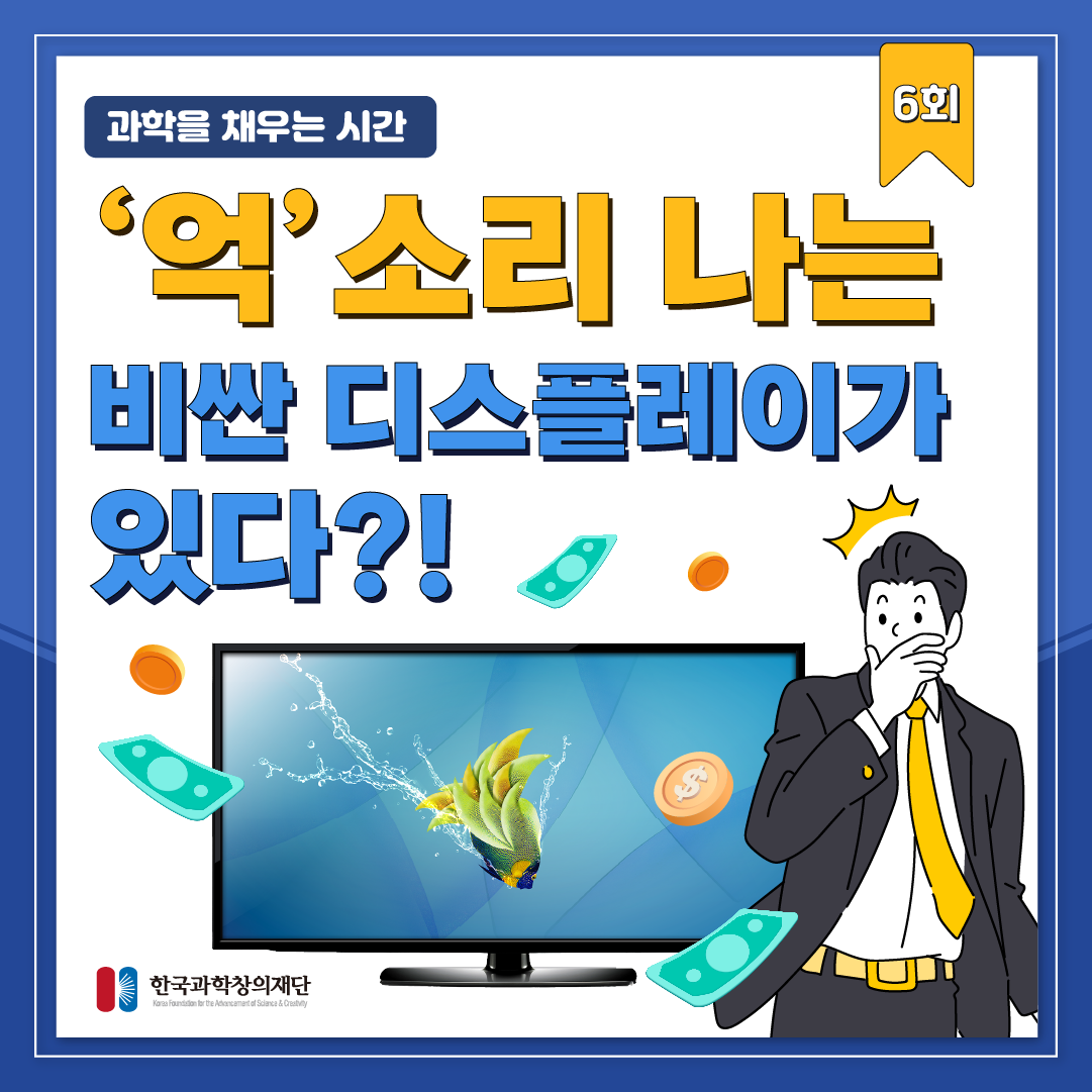 [과학을 채우는 시간] ‘억’소리 나는 비싼 디스플레이가 있다?!