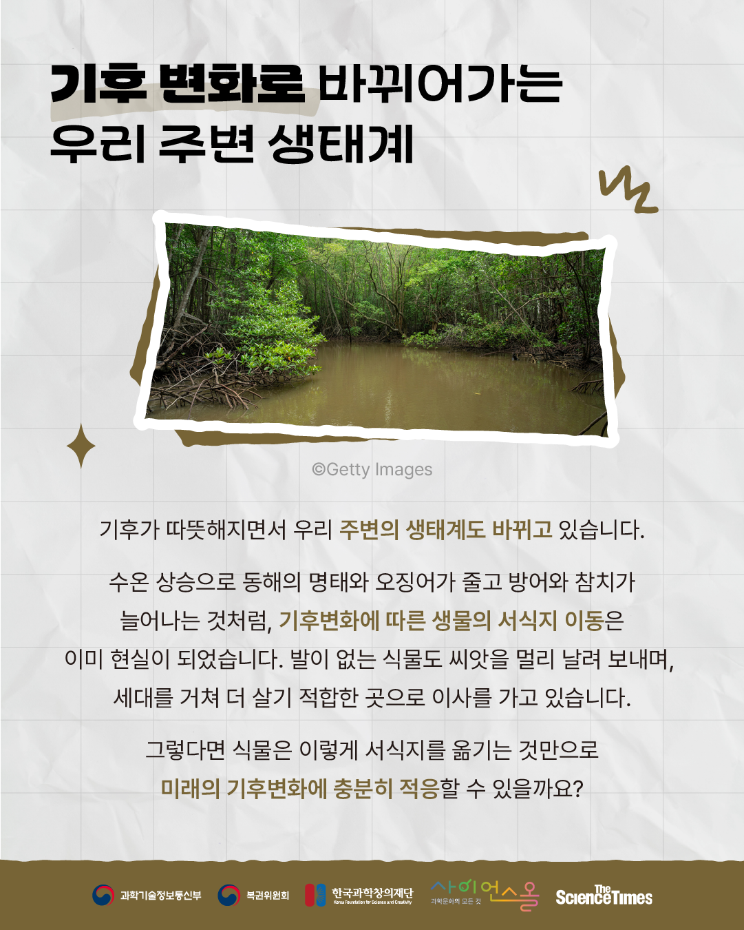 기후 위기 속, 살 곳을 잃어가는 식물들 2