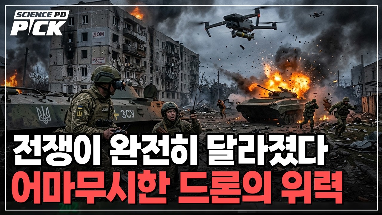'쾅쾅쾅!' 전쟁 판도 뒤집는 지능형 무기, 드론의 '어마무시한 위력' [Science PD Pick] / YTN 사이언스