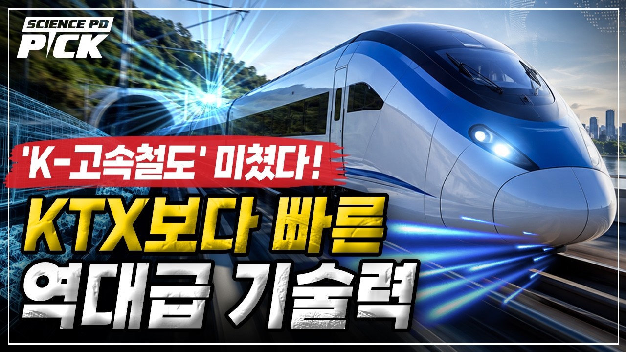 KTX보다 더 빠르고 안정적인 ‘차세대 K-고속열차’ 등장! 미래 수소열차부터 '시속 1200km' 하이퍼튜브까지 한국이 잡는다 [Science PD Pick] / YTN 사이언스