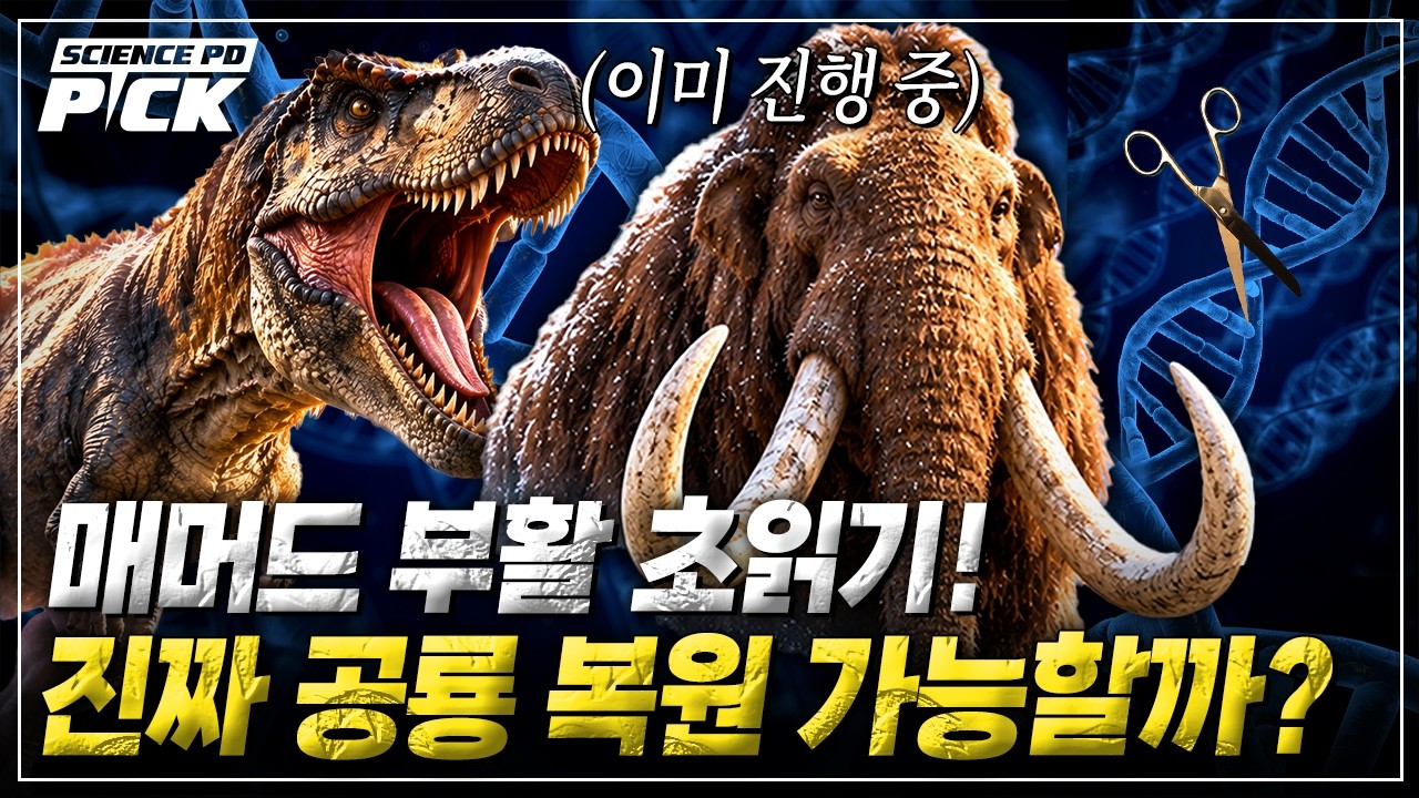전 세계 관심 집중! 매머드부터 공룡까지, '멸종 생물 복원' 진짜 가능한 일일까? [Science PD Pick] / YTN 사이언스