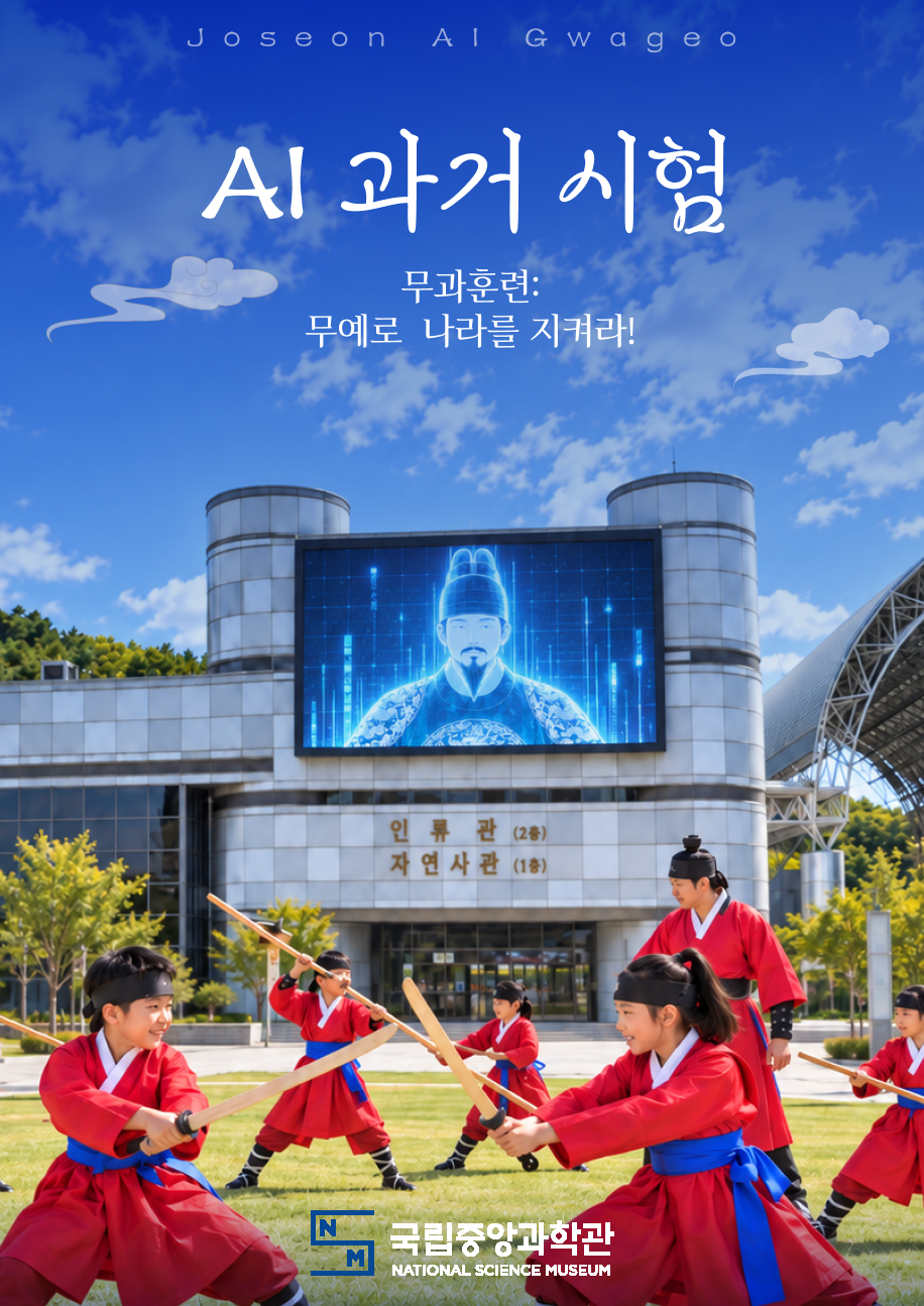 [국립중앙과학관] AI 과거시험: 무과 훈련생 모집