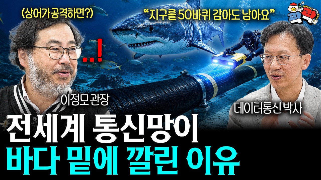 전 세계를 연결하는 바다 밑의 해저 케이블의 충격적인 진실 | 🐤곽곽2 ep.5