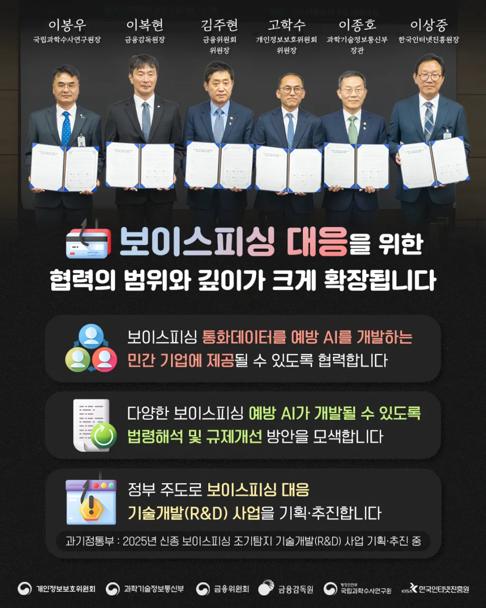 보이스피싱, 민관이 힘을 모아 AI·데이터로 막는다