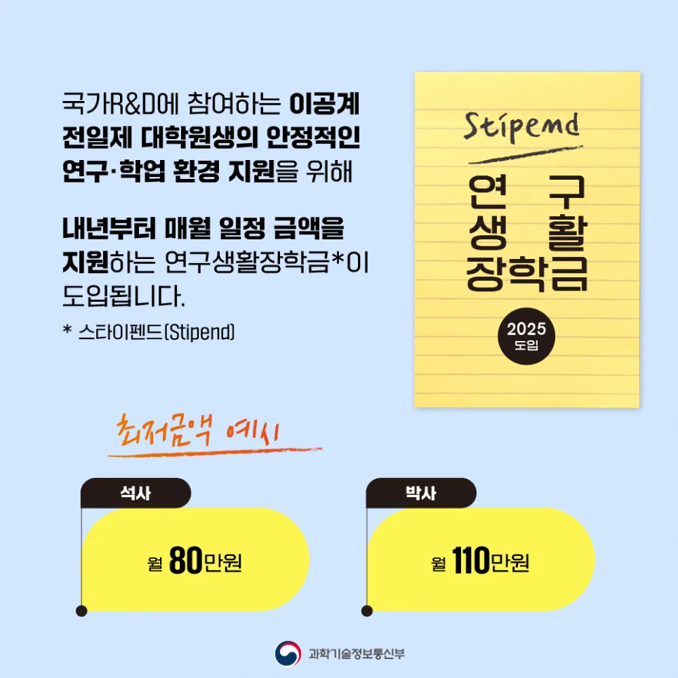 이공계 대학원생들과의 간담회 개최