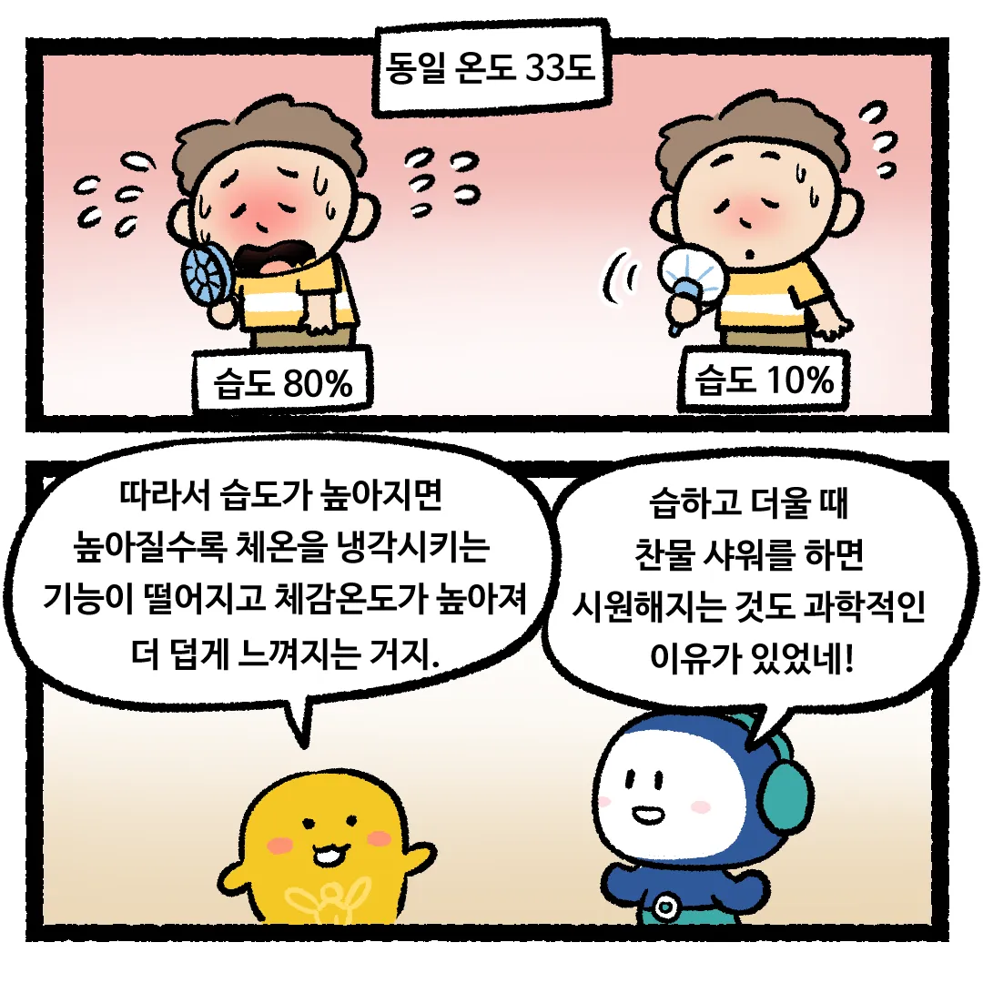 9화_습도가 높아지면 더 덥게 느껴지는 이유