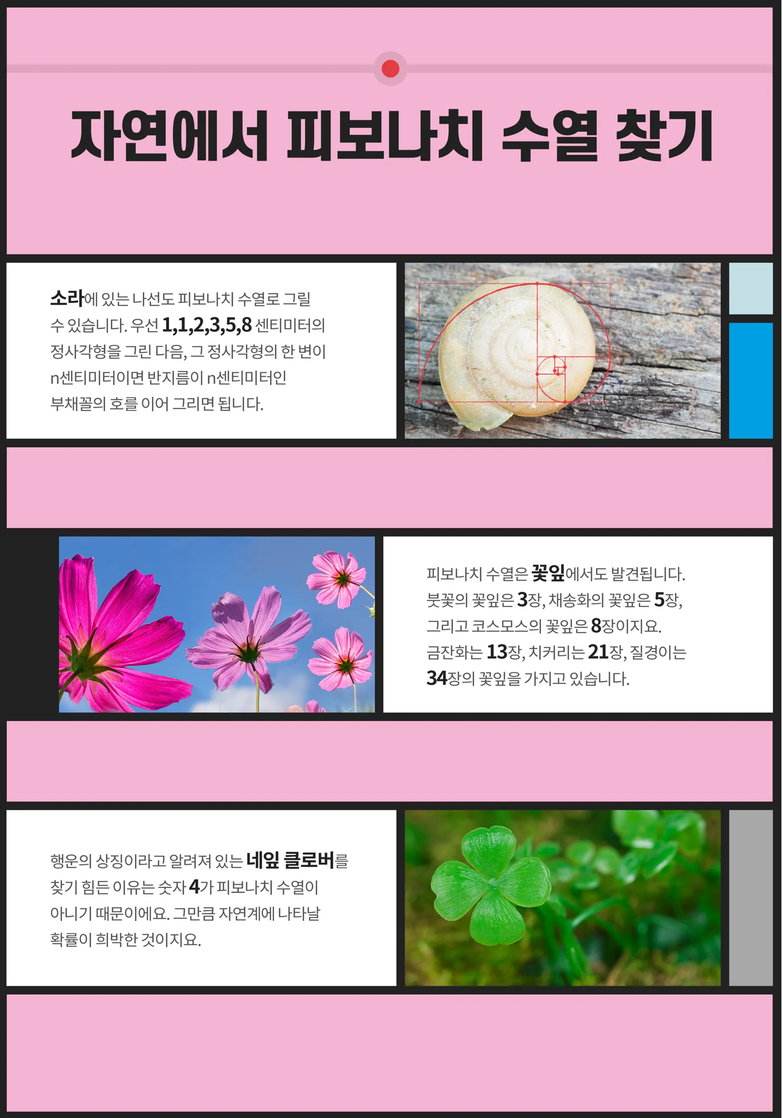 피보나치 수열 Fibonacci Sequence