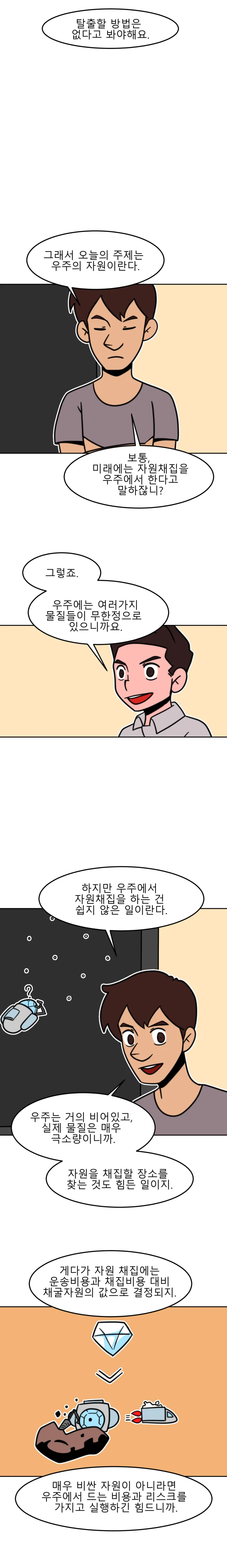 방구석 SF 오딧세이 16화. 우주 자원