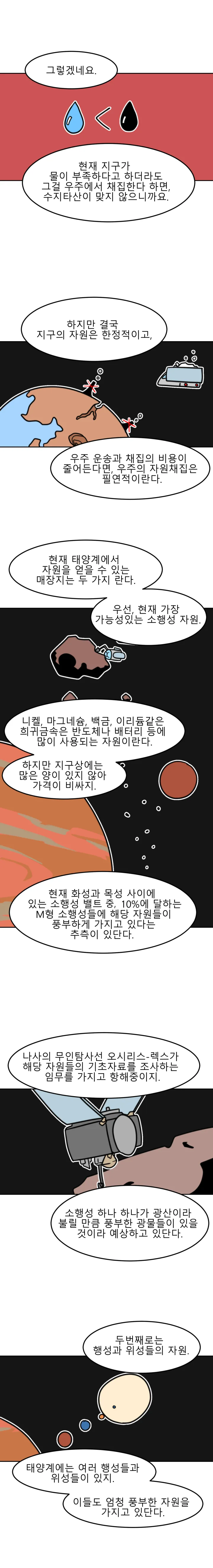 방구석 SF 오딧세이 16화. 우주 자원