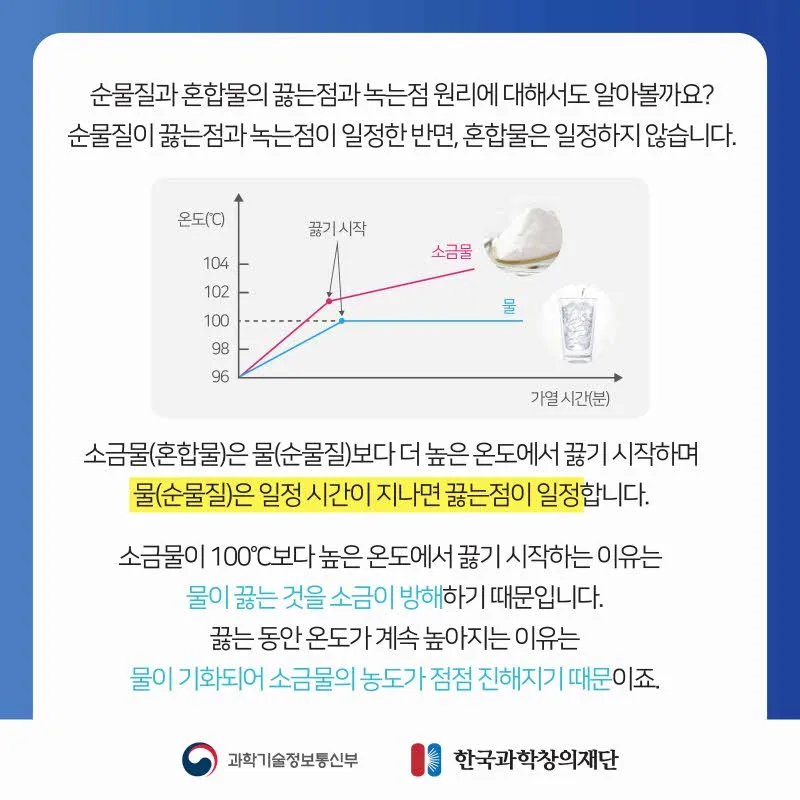 [분야] 화학<br>[주제] 순물질과혼합물 구별<br>[콘텐츠명] 순물질과 혼합물 구별(도입)<br>[유형] 액티비티<br>[난이도] 중등 이상