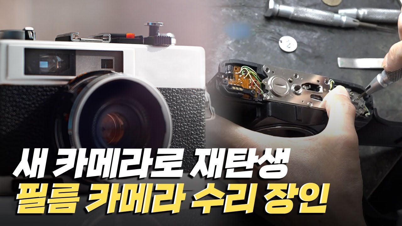 [핫클립] 수명을 다해가는 필름 카메라에 새 생명을 불어넣다