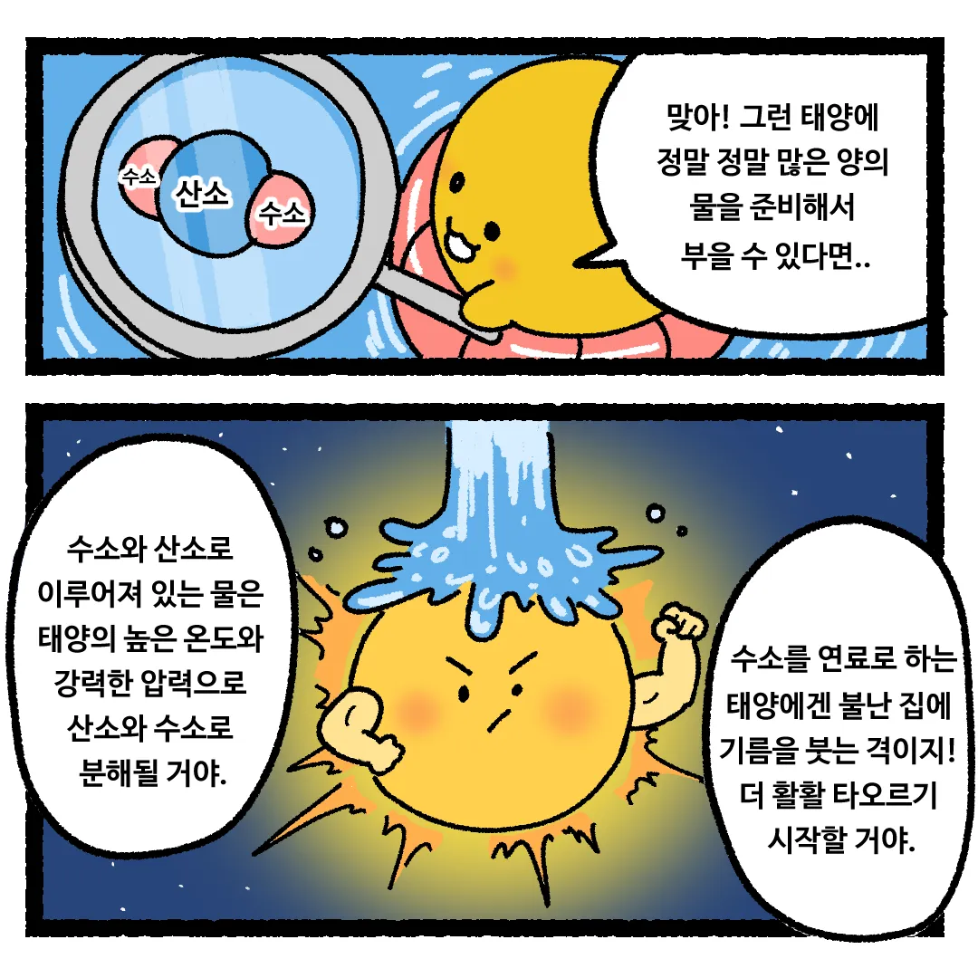 21화 <태양에 물을 붓는다면?>