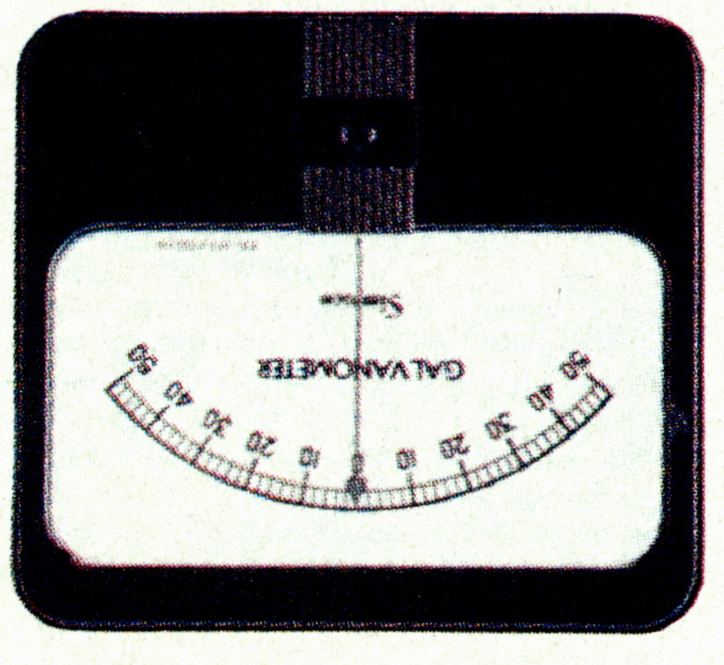 검류계(galvanometer)