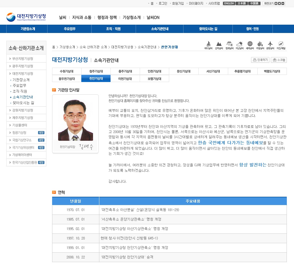 천안기상대 