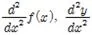 고계도함수(higher order derivatives, 高階導函數)