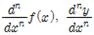 고계도함수(higher order derivatives, 高階導函數)