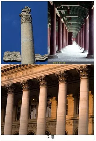 기둥 (column ; pillar ; pier ; post)