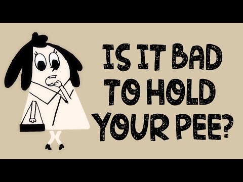 소변을 참는 건 안 좋을까?