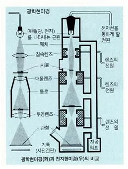 광학 현미경 [optical microscope, 光學顯微鏡]