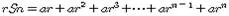 기하급수(geometric series, 幾何級數)