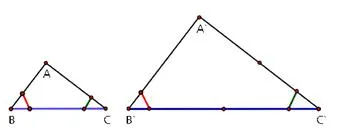 닮음조건 (condition  of similarity / similar condition )