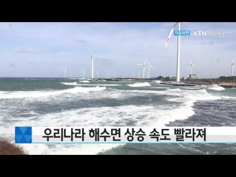 [사이언스 TV] 우리나라 해수면 상승 속도 빨라져
