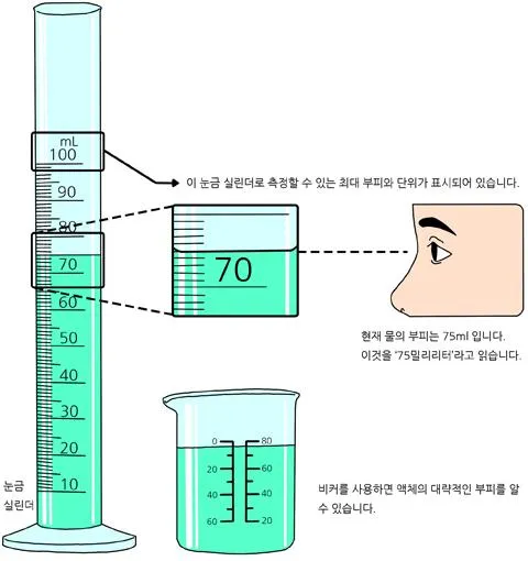 눈금실린더 [measuring cylinder]