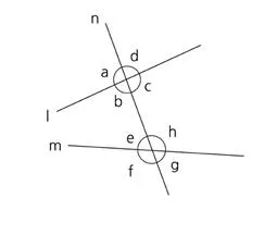 동위각(corresponding angle, 同位角)