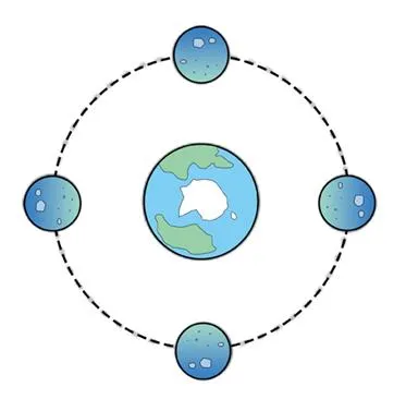 동주기 자전(synchronous rotation)