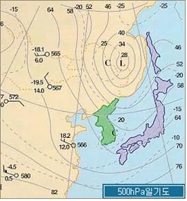 등압면[isobaric surface, 等壓面]