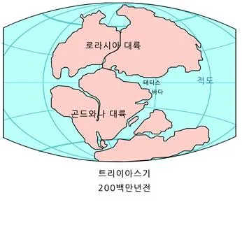 로라시아 대륙(Laurasia continent)