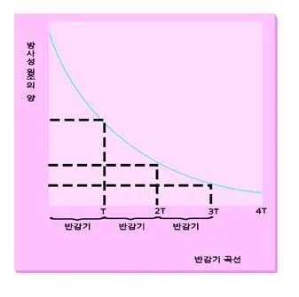 반감기 (half life, 半減期)