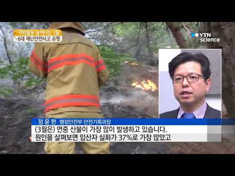 [사이언스TV] 3월에 조심해야 할 재난안전사고는?