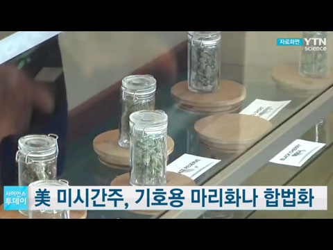 [사이언스TV] 美 미시간주, 기호용 마리화나 합법화 미국서 10번째