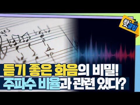 [핫클립] 음계 속에 숨어있는 수학 이야기