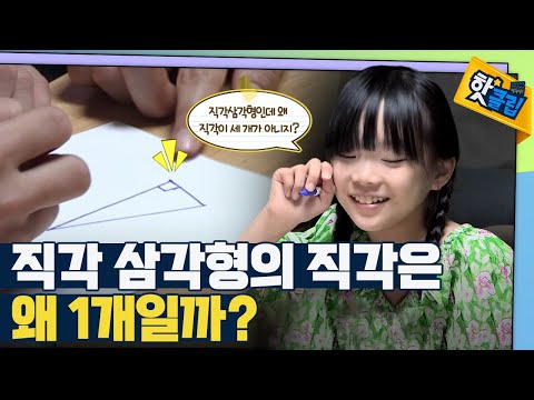 [핫클립] 직각삼각형의 직각이 3개가 아닌 이유