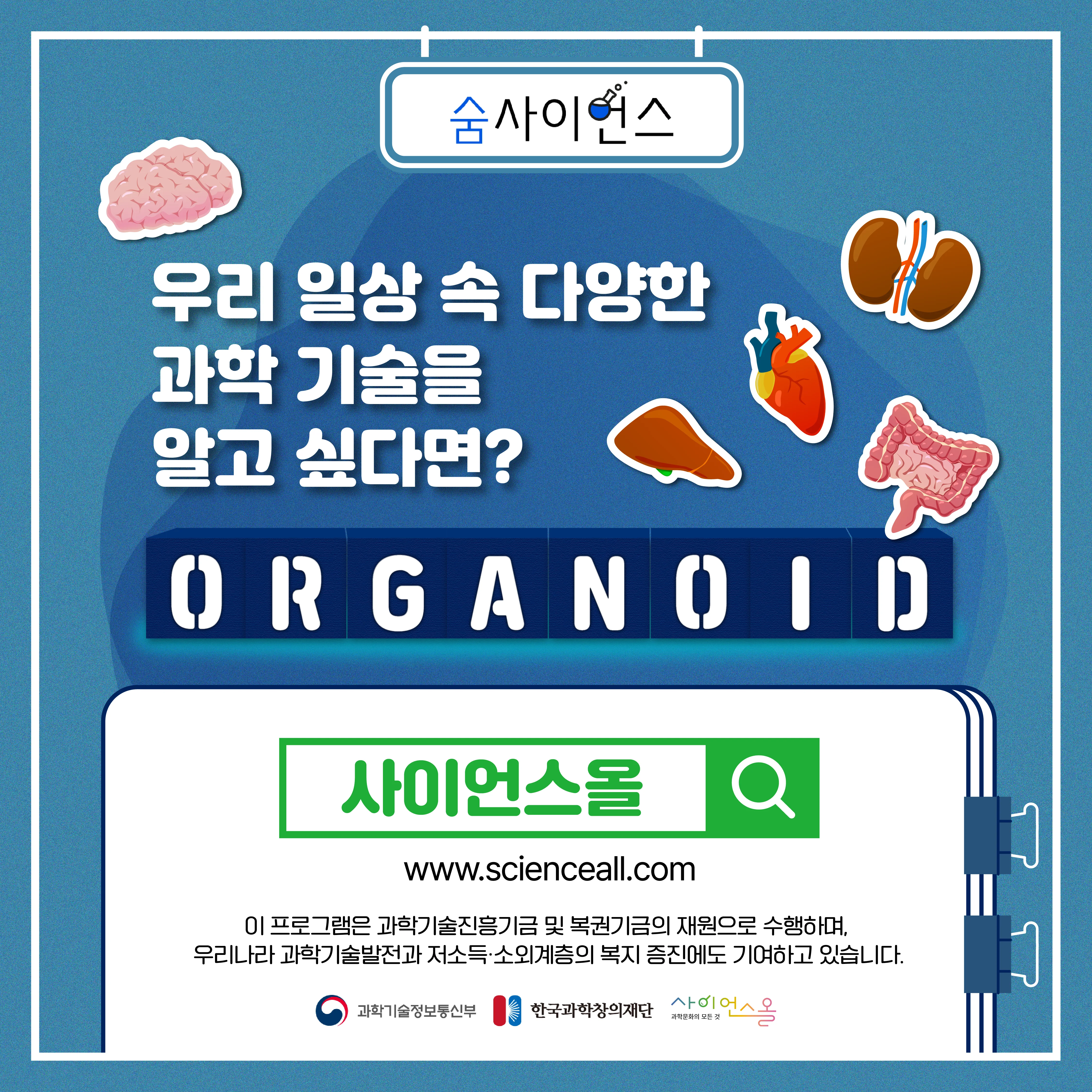 [숨사이언스] 동물실험을 대체할 첨단 기술의 등장, 오가노이드