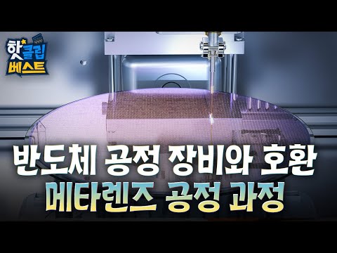 [핫클립 베스트] 반도체 공정 장비와 호환되는 메타렌즈 공정 과정
