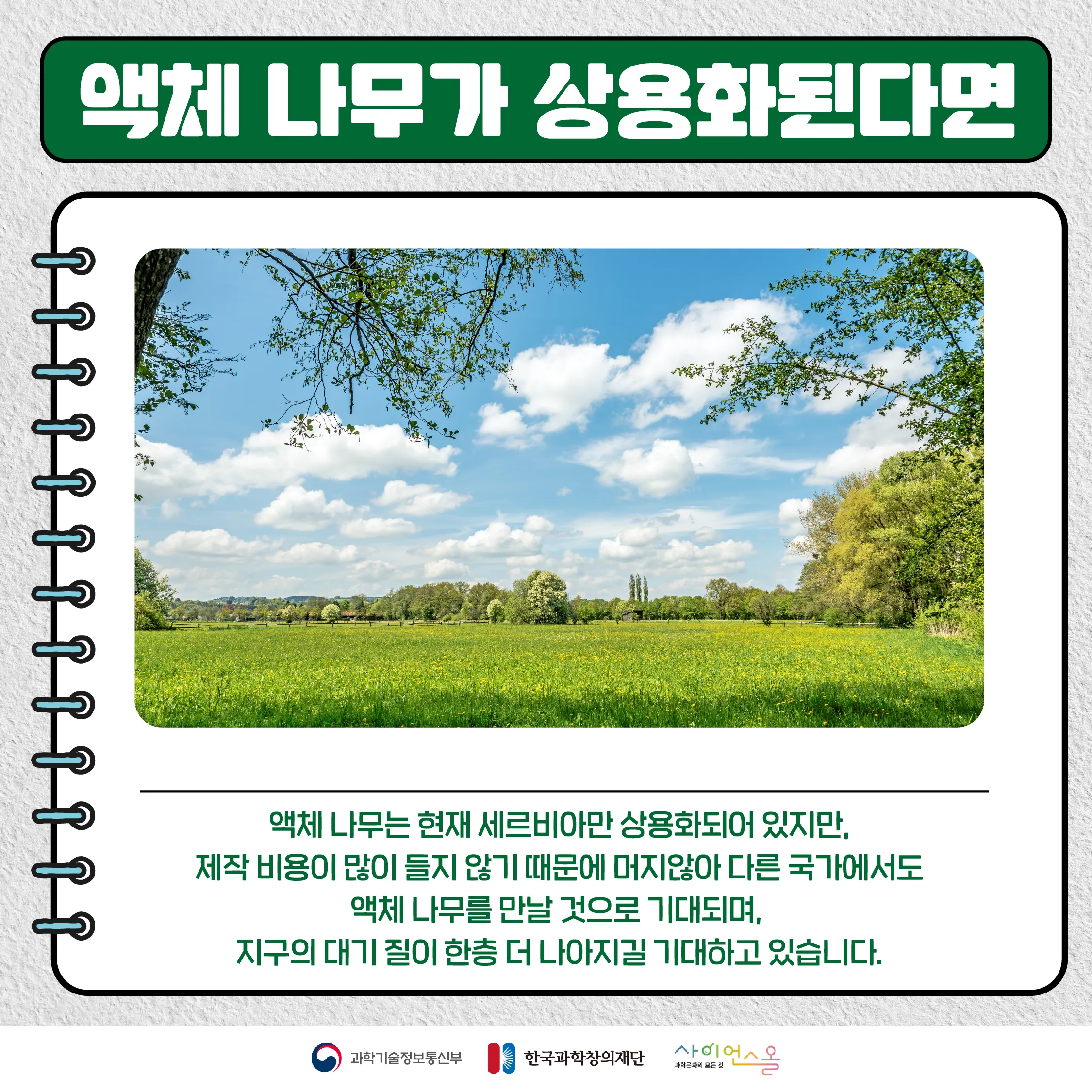 [숨사이언스]공기 정화를 하는 액체 형태의 나무가 있다? 액체 나무