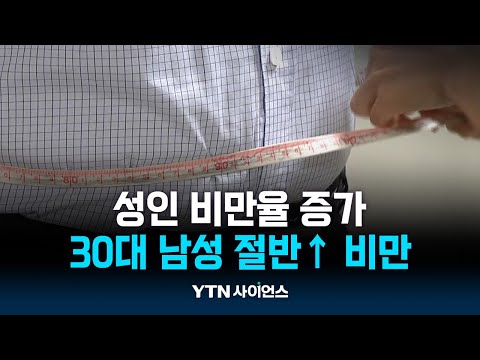 30대 남성 절반 비만…코로나로 비만율↑