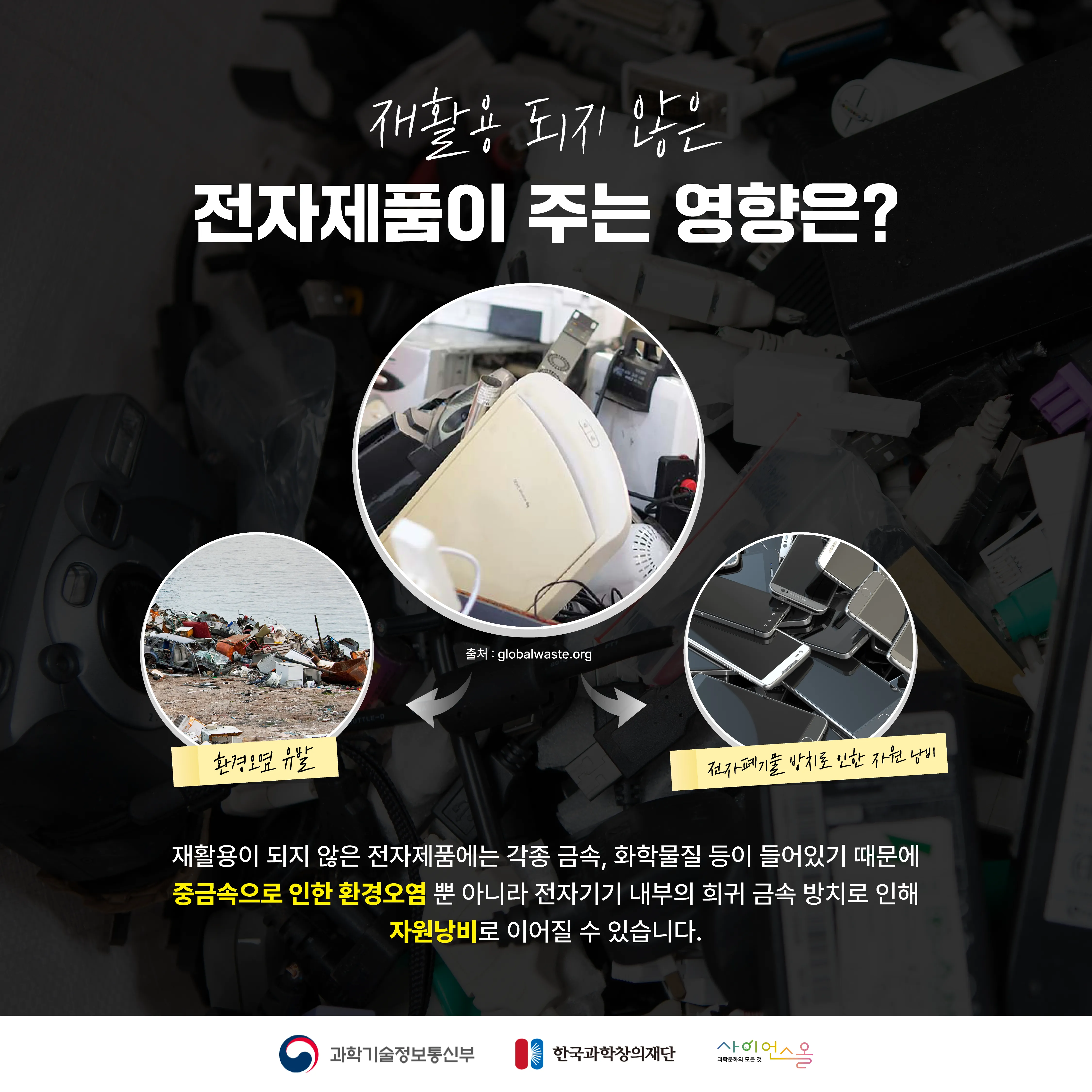 [달콤쌉싸름 과학] 그냥 버리면 안돼요! 전자폐기물