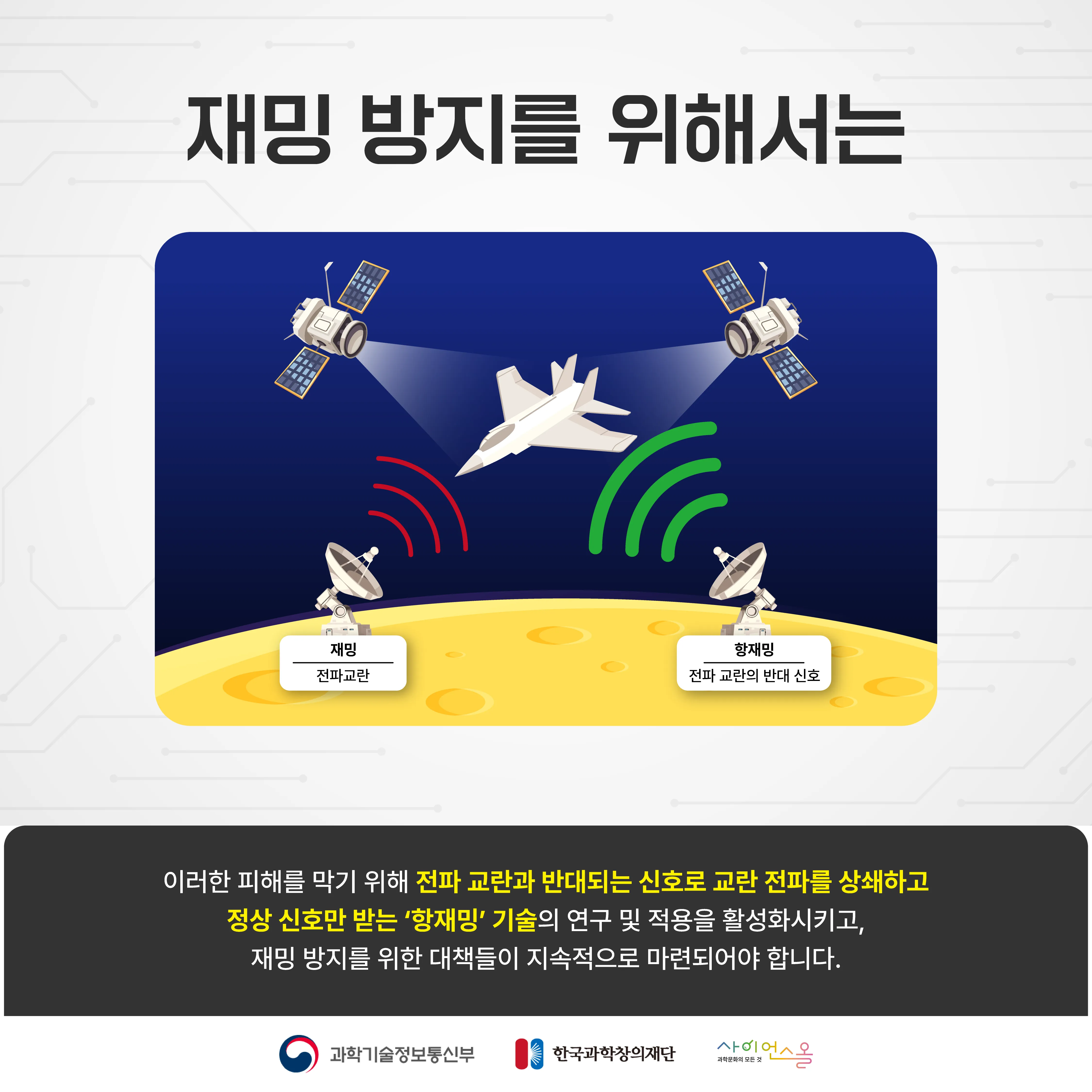[달콤쌉싸름 과학] 갑자기 인터넷이 먹통이 됐다? 재밍(Jamming)의 위험성