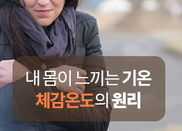 [카드뉴스] 내 몸이 느끼는 기온 체감온도의 원리